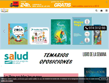 Tablet Screenshot of libreriacastillon.com